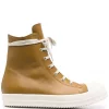 ( Nouvelle Collection ) Rick Owens 72111 SULPHATE/MILK/MILK Baskets à Lacets Homme -Rick Owens Soldes 17707381 37691945 600