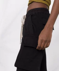 ( Nouvelle Collection ) Rick Owens 09 BLACK Pantalon De Jogging à Lien De Resserrage Femme 12 ( Nouvelle Collection ) Rick Owens 09 BLACK Pantalon De Jogging à Lien De Resserrage Femme -Rick Owens Soldes 17707483 37382346 600