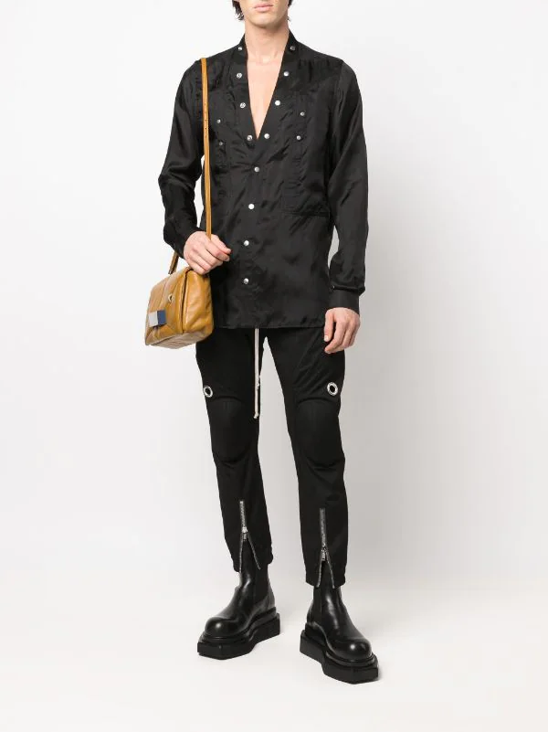 ( Nouvelle Collection ) Rick Owens Pantalon De Jogging à Coupe Fuselée Homme 4 ( Nouvelle Collection ) Rick Owens Pantalon De Jogging à Coupe Fuselée Homme – Image 2