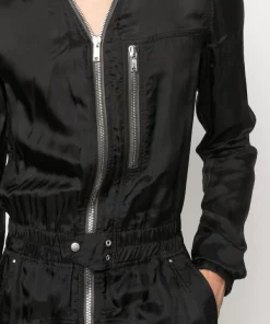 ( Nouvelle Collection ) Rick Owens Combinaison Bauhaus Larry à Design Multi-poches 09 BLACK -Rick Owens Soldes 17708014 38441676 600