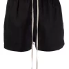 ( Nouvelle Collection ) Rick Owens Short Fog à Taille à Lien De Resserrage Femme -Rick Owens Soldes 17708024 37744720 600