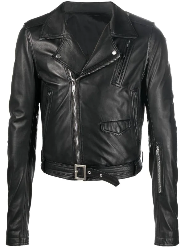 ( Nouvelle Collection ) Rick Owens 09 BLACK Veste De Moto Lukes Stooges Homme 3 ( Nouvelle Collection ) Rick Owens 09 BLACK Veste De Moto Lukes Stooges Homme