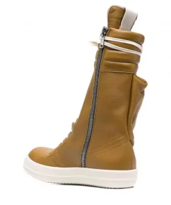 ( Nouvelle Collection ) Rick Owens Bottes Lacées à Détails De Zips 721 SULPHATE/MILK 8 ( Nouvelle Collection ) Rick Owens Bottes Lacées à Détails De Zips 721 SULPHATE/MILK -Rick Owens Soldes 17708039 37716125 600
