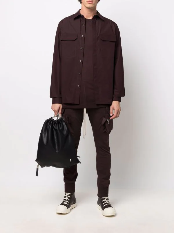 ( Nouvelle Collection ) Rick Owens Pantalon Mastodon à Poches Cargo 64 OXBLOOD 4 ( Nouvelle Collection ) Rick Owens Pantalon Mastodon à Poches Cargo 64 OXBLOOD – Image 2