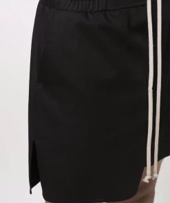 ( Nouvelle Collection ) Rick Owens Boxer à Taille élastiquée 09 BLACK -Rick Owens Soldes 17708056 37321088 600