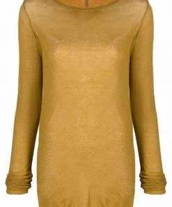 Rick Owens Haut à Effet De Transparence Femme