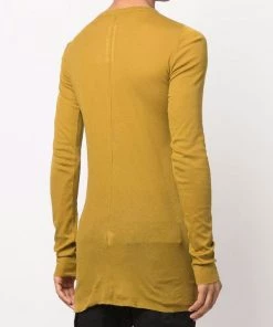 ( Nouvelle Collection ) Rick Owens 72 SULPHATE T-shirt à Encolure Ras Du Cou Homme -Rick Owens Soldes 17708072 37428067 600