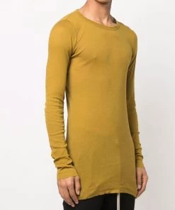 ( Nouvelle Collection ) Rick Owens 72 SULPHATE T-shirt à Encolure Ras Du Cou Homme -Rick Owens Soldes 17708072 37428070 600