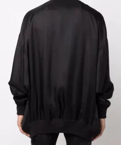 ( Nouvelle Collection ) Rick Owens Veste Bomber Peter 09 BLACK -Rick Owens Soldes 17708087 37714226 600