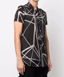 ( Nouvelle Collection ) Rick Owens Chemise Golf à Imprimé Abstrait Homme 9 ( Nouvelle Collection ) Rick Owens Chemise Golf à Imprimé Abstrait Homme -Rick Owens Soldes 17708088 37737198 600