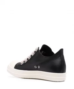 Rick Owens Baskets à Lacets 9111 BLACK/MILK/MILK -Rick Owens Soldes 17708120 37388706 600