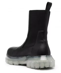 ( Nouvelle Collection ) Rick Owens 90 BLACK/CLEAR Bottes Beatle Bozo Tractor Homme 8 ( Nouvelle Collection ) Rick Owens 90 BLACK/CLEAR Bottes Beatle Bozo Tractor Homme -Rick Owens Soldes 17708121 37389198 600