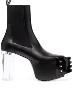Rick Owens Bottines Grilled 140 Mm Homme