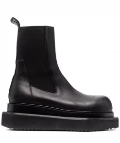( Nouvelle Collection ) Rick Owens Bottes Beatle Turbo Cyclops 09 BLACK