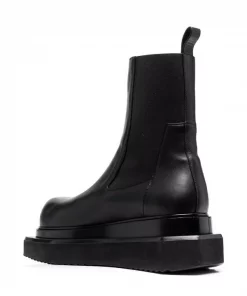( Nouvelle Collection ) Rick Owens Bottes Beatle Turbo Cyclops 09 BLACK -Rick Owens Soldes 17708127 38413387 600