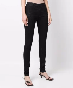 ( Nouvelle Collection ) Rick Owens Legging Penta En Jean Femme -Rick Owens Soldes 17708191 38755614 600