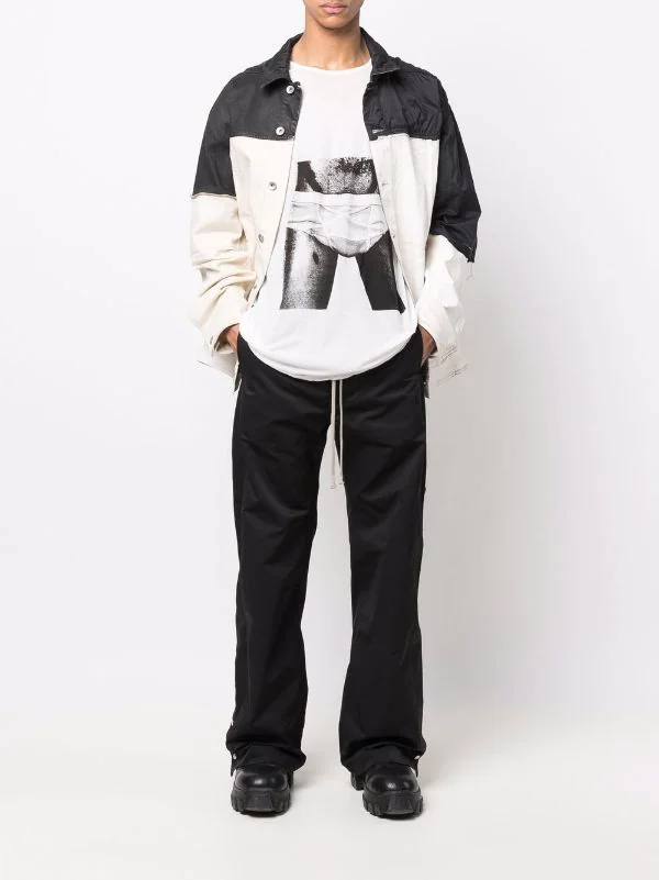 ( Nouvelle Collection ) Rick Owens T-shirt à Imprimé Graphique Homme 4 ( Nouvelle Collection ) Rick Owens T-shirt à Imprimé Graphique Homme – Image 2