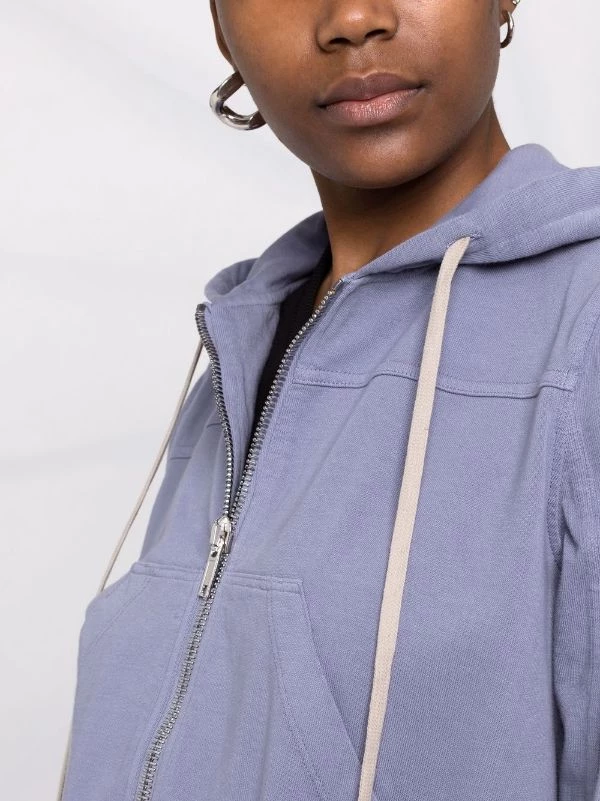 ( Nouvelle Collection ) Rick Owens Hoodie à Fermeture Zippée Femme 5 ( Nouvelle Collection ) Rick Owens Hoodie à Fermeture Zippée Femme – Image 3