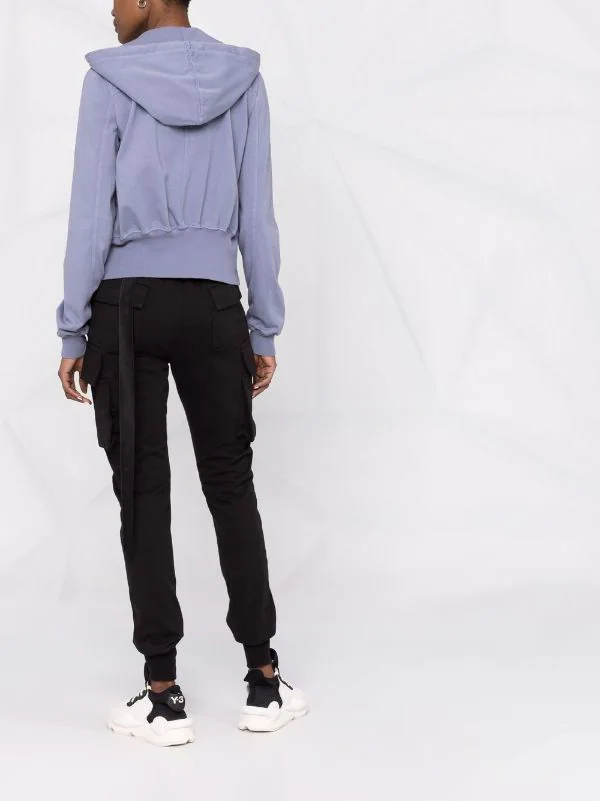 ( Nouvelle Collection ) Rick Owens Hoodie à Fermeture Zippée Femme 6 ( Nouvelle Collection ) Rick Owens Hoodie à Fermeture Zippée Femme – Image 4