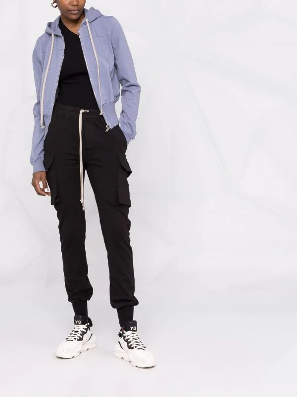 ( Nouvelle Collection ) Rick Owens Hoodie à Fermeture Zippée Femme 4 ( Nouvelle Collection ) Rick Owens Hoodie à Fermeture Zippée Femme – Image 2