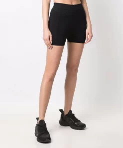 ( Nouvelle Collection ) Rick Owens Short à Détails Nervurés 09 BLACK -Rick Owens Soldes 17709711 37744572 600