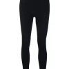 Rick Owens 09 BLACK Legging à Détails Nervurés Femme -Rick Owens Soldes 17709712 37744677 600