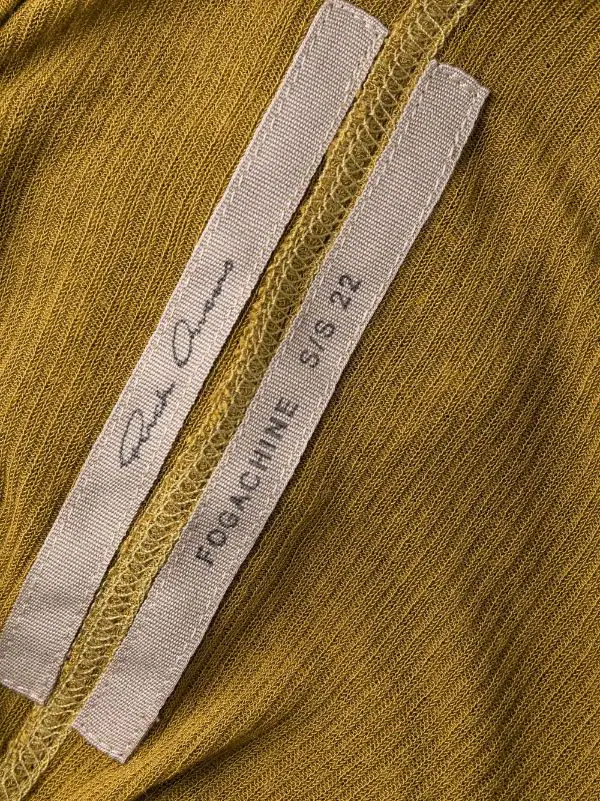 ( Nouvelle Collection ) Rick Owens Robe-débardeur En Maille Nervurée Femme 10 ( Nouvelle Collection ) Rick Owens Robe-débardeur En Maille Nervurée Femme – Image 8