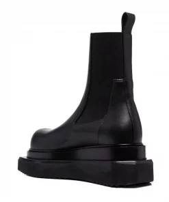( Nouvelle Collection ) Rick Owens Bottes Beatle Turbo Cyclops 09 BLACK -Rick Owens Soldes 17709762 38408135 600