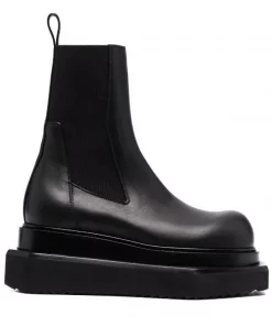 ( Nouvelle Collection ) Rick Owens Bottes Beatle Turbo Cyclops 09 BLACK