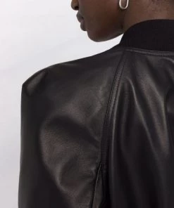 ( Nouvelle Collection ) Rick Owens Veste Bomber Flight En Cuir Femme 10 ( Nouvelle Collection ) Rick Owens Veste Bomber Flight En Cuir Femme -Rick Owens Soldes 17710213 37388783 600