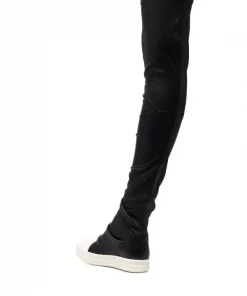 ( Nouvelle Collection ) Rick Owens Bottes Stocking Sneak En Cuir Femme -Rick Owens Soldes 17710218 37375423 600