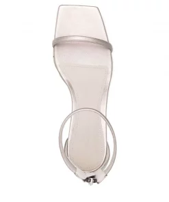 ( Nouvelle Collection ) Rick Owens Sandales Cantilever 45 Mm 980 WARM SILVER/CLEAR -Rick Owens Soldes 17710220 38409000 600