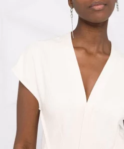 ( Nouvelle Collection ) Rick Owens 21 NATURAL Débardeur Naska En Coton Femme -Rick Owens Soldes 17711015 37381587 600