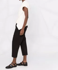 ( Nouvelle Collection ) Rick Owens 21 NATURAL Débardeur Naska En Coton Femme -Rick Owens Soldes 17711015 37383359 600