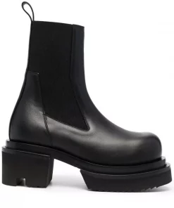 Rick Owens Bottines Beatle Ballast 75 Mm 09 BLACK
