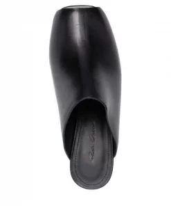 ( Nouvelle Collection ) Rick Owens Mules Bea Arthur 090 BLACK/CLEAR -Rick Owens Soldes 17711047 37375411 600
