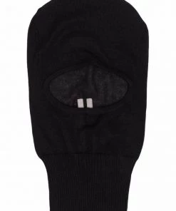 ( Nouvelle Collection ) Rick Owens Cagoule Skull En Maille Homme