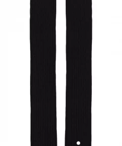 ( Nouvelle Collection ) Rick Owens 09 BLACK Manches Nervurées En Laine Homme