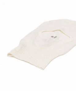 ( Nouvelle Collection ) Rick Owens Cagoule Skull En Maille 21 NATURAL -Rick Owens Soldes 17715502 37389844 600