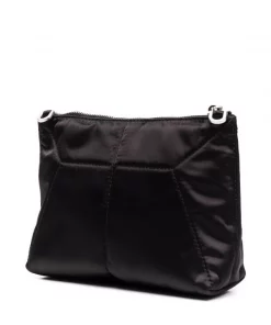 ( Nouvelle Collection ) Rick Owens 09 BLACK Petit Sac Porté épaule Adri Homme -Rick Owens Soldes 17717462 37713341 600