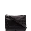 ( Nouvelle Collection ) Rick Owens 09 BLACK Petit Sac Porté épaule Adri Homme -Rick Owens Soldes 17717462 37713355 600