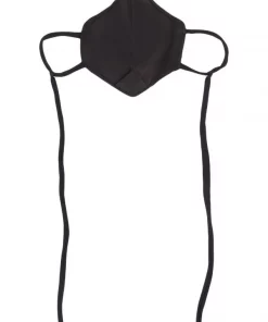 ( Positively Conscious ) Rick Owens Masque à Logo Brodé 09 BLACK