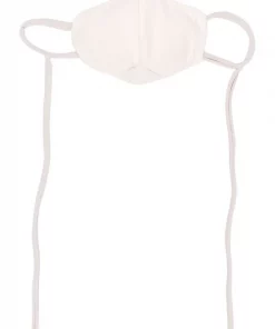 ( Nouvelle Collection ) Rick Owens Masque à Logo Brodé 21 NATURAL