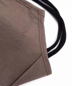 ( Nouvelle Collection ) Rick Owens Masque à Logo Brodé 34 DUST -Rick Owens Soldes 17717469 37389843 600