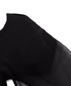 ( Nouvelle Collection ) Rick Owens Masque à Empiècements Transparents 09 BLACK -Rick Owens Soldes 17717473 37377276 600