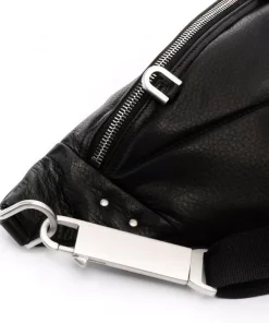 ( Nouvelle Collection ) Rick Owens Sac Banane Geo En Cuir 09 BLACK -Rick Owens Soldes 17717486 37713457 600