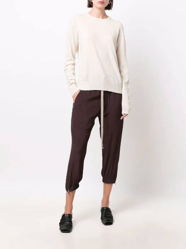 ( Nouvelle Collection ) Rick Owens 64 OXBLOOD Pantalon De Jogging à Coupe Courte Femme 4 ( Nouvelle Collection ) Rick Owens 64 OXBLOOD Pantalon De Jogging à Coupe Courte Femme – Image 2