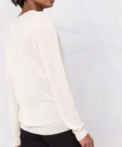 ( Nouvelle Collection ) Rick Owens 21 NATURAL Pull En Maille Fine à Col V Femme 10 ( Nouvelle Collection ) Rick Owens 21 NATURAL Pull En Maille Fine à Col V Femme -Rick Owens Soldes 17727947 37465700 600