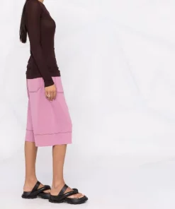 ( Nouvelle Collection ) Rick Owens 64 OXBLOOD Débardeur En Maille Nervurée Femme -Rick Owens Soldes 17728792 37446694 600