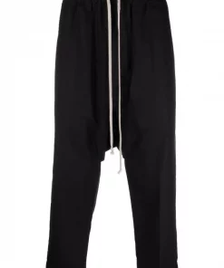 ( Nouvelle Collection ) Rick Owens Pantalon Sarouel Court 09 BLACK